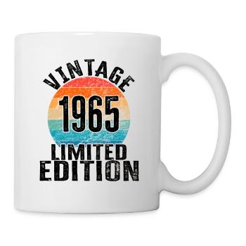Année de naissance 1965 Vintage Limited Edition Retro - Mug blanc - blanc - Droite