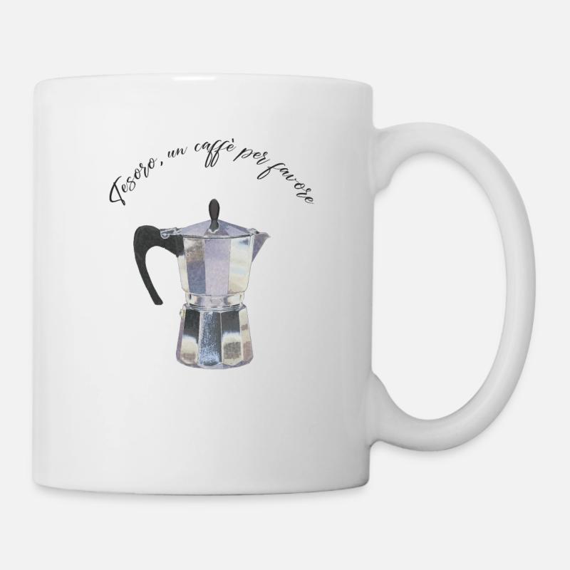 Tesoro un caffè per favore - Tasse - Weiß