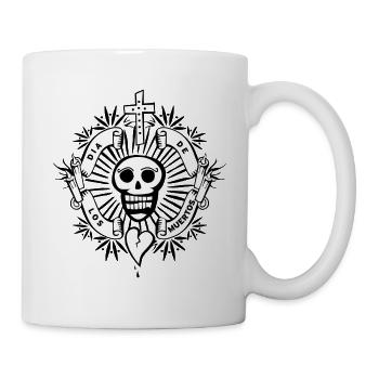 Dia de los Muertos Skeleton Day of the Dead Halloween - Mug - white - Right
