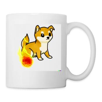 Shiba Inu Fire starter - Mug - white - Right