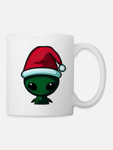Articles de Noël, Tenue de Noël - Mug blanc - blanc