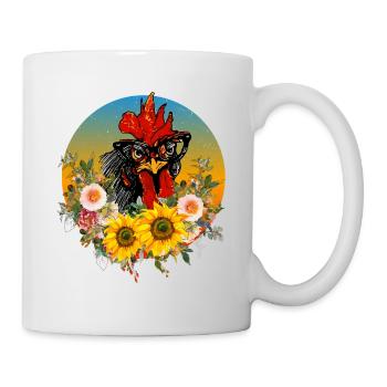 Süße Henne - Tasse - Weiß - Rechts