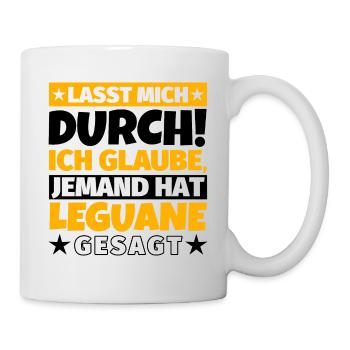 Leguane - Tasse - Weiß - Rechts