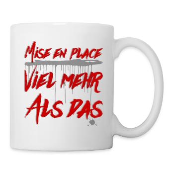 Mise en Place Design - Tasse - Weiß - Rechts