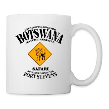 Botswana - Kaffern Buffalo - Mug blanc - blanc - Droite