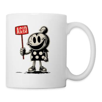 Acid Uschi - Tasse - Weiß - Rechts