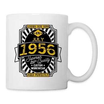 1956 JULY - Mug blanc - blanc - Droite