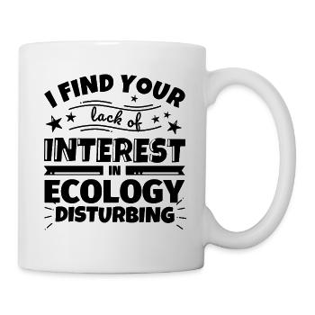 Ecology Funny Gift - Mug - white - Right