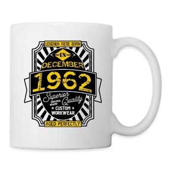 1962 DECEMBER - Mug blanc - blanc - Droite