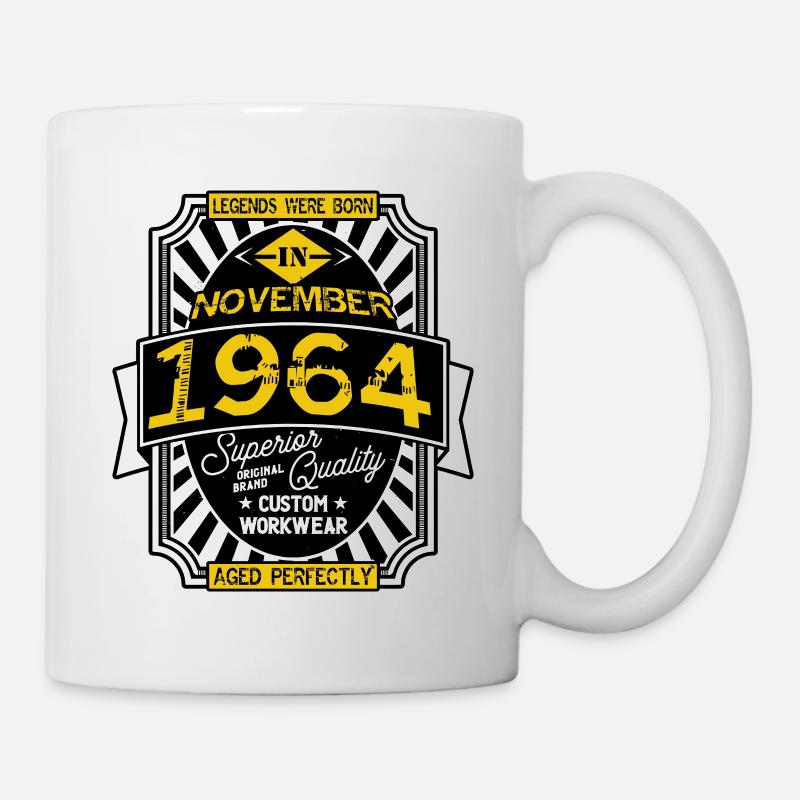 1964 NOVEMBER - Mug - white