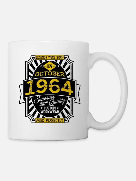 1964 OCTOBER - Mug - white