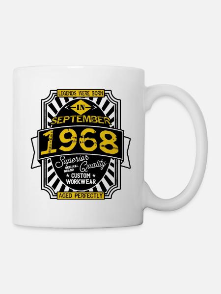 1968 SEPTEMBER - Mug - white