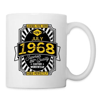 1968 JULY - Mug blanc - blanc - Droite