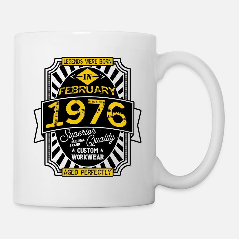 1976 FEBRUARY - Mug - white