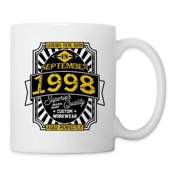 1998 SEPTEMBER - Mug blanc - blanc - Droite