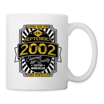 2002 SEPTEMBER - Mug blanc - blanc - Droite