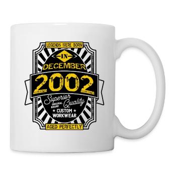2002 DECEMBER - Mug blanc - blanc - Droite