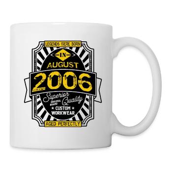 2006 AUGUST - Mug blanc - blanc - Droite
