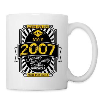 2007 MAY - Mug blanc - blanc - Droite