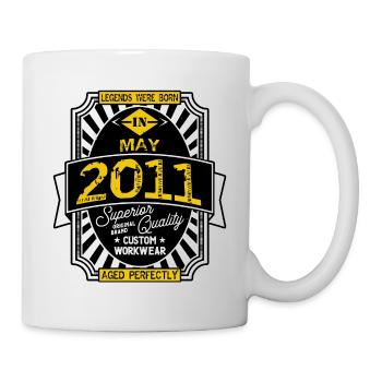 2011 MAY - Mug blanc - blanc - Droite