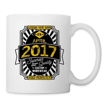 APRIL 2017 - Tasse - Weiß - Rechts