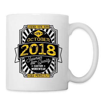 2018 OKTOBER - Tasse - Weiß - Rechts