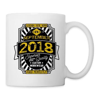2018 SEPTEMBER - Mug blanc - blanc - Droite