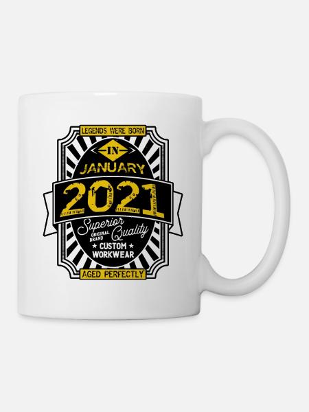 2021 JANUARY - Mug - white