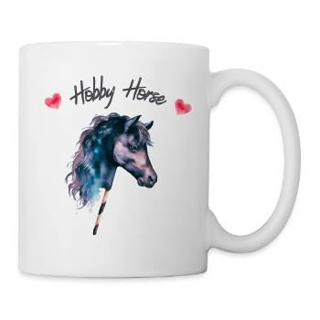 Hobby Horse Horse on a stick - Mug - white - Right