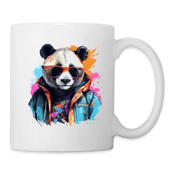 Rogue Panda. Graffiti-style design. - Mug - white - Right
