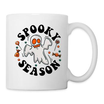 Fantôme Spooky Season Retro Halloween - Mug blanc - blanc - Droite