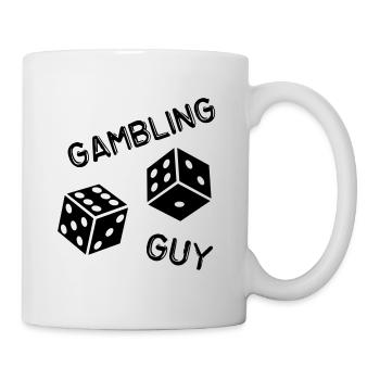 Gambling Guy Würfelspieler - Tasse - Weiß - Rechts