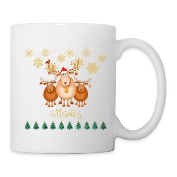 Drôle de Noël - Mug blanc - blanc - Droite