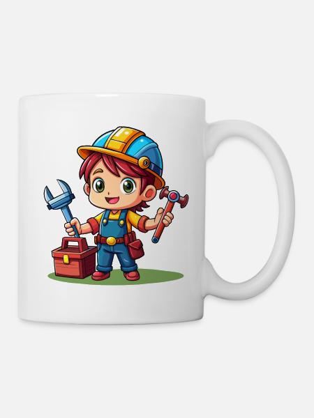 Little Craftsman - Mug - white