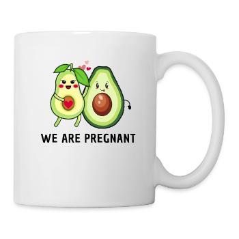 we are pregnant - Avocado Parents - Mug - white - Right