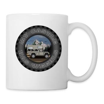 MON CHÂTEAU A DES WEEHLS - Mug blanc - blanc - Droite