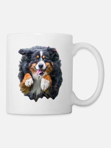 bouvier bernois - Mug blanc - blanc