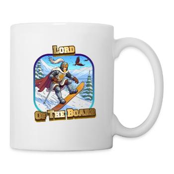 Lord of the Board - Tasse - Weiß - Rechts