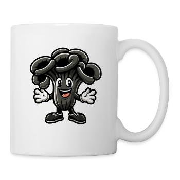 Mushroom Mascot - Trumpet of Death - Mug - white - Right