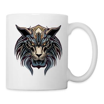 Lion Monster - Mug - white - Right