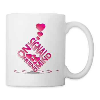 Liebe - Tasse - Weiß - Rechts