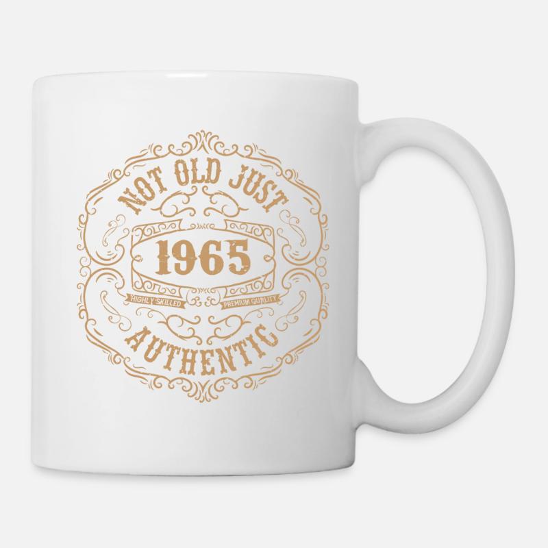 1965 Classic 1965 Retro 1965 Geburtstagsgeschenk - Tasse - Weiß