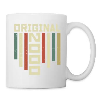 2000 Cadeau Rétro 2000 Cadeau Anniversaire 24 ans - Mug blanc - blanc - Droite