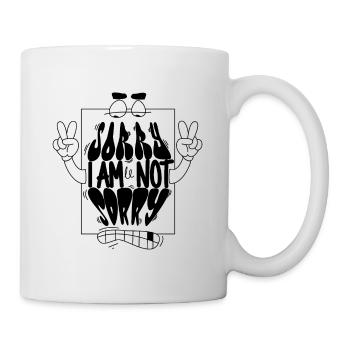 Sorry Not sorry - Tasse - Weiß - Rechts