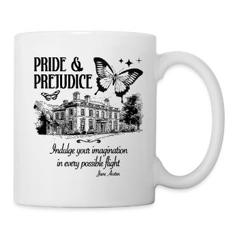 PRIDE PREJUDICE PEMBERLEY DESIGN - Mug - white - Right