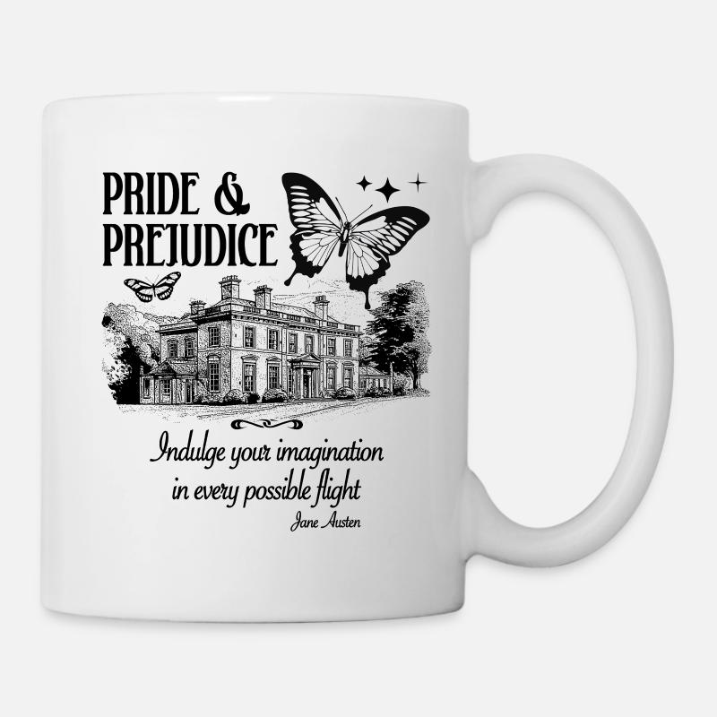 STOLZ VORURTEIL PEMBERLEY DESIGN - Tasse - Weiß