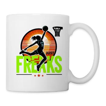 Just Freaks Basketball Girl Team - Just Freaks ® - Tasse - Weiß - Rechts