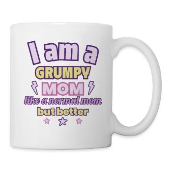 Mère râleuse, Cadeau de fête des mères, Humour - Mug blanc - blanc - Droite