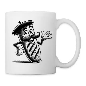 The French Baguette - Mug - white - Right
