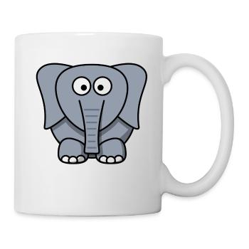 Elephant Elephant Circus - Mug - white - Right